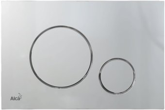Панель смыва Alcaplast M672 (хром матовый)