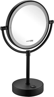 Косметическое зеркало Wasserkraft K-1005 (черный)