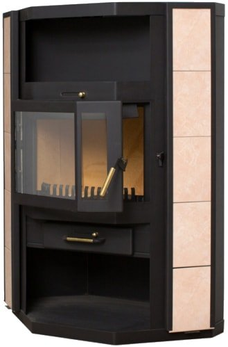 Свободностоящая печь-камин Мета-Бел Печора-Аква АОТВ-9.0-03