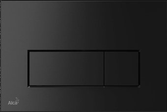 Панель смыва Alcaplast M578 (черный матовый)