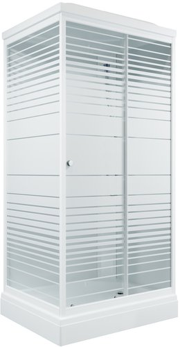 Душевая кабина Triton Квадро А3 ДН4 100х80 R (полосы)