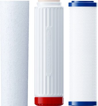 Комплект картриджей АКВАФОР Трио Норма Умягчающий РР5-В510-04-02 (3 шт)