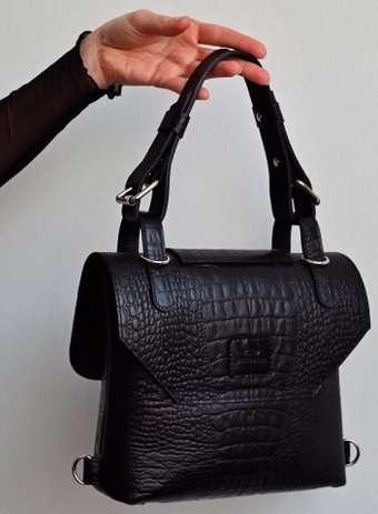 Женская сумка Killtoday Agnes (черный кроко)