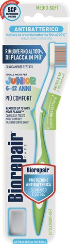 Зубная щетка Biorepair Junior Coswell мягкая (цвет в ассортименте)