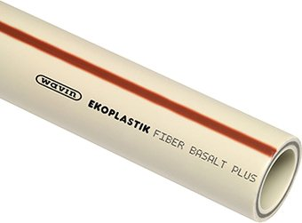 Труба Wavin Ekoplastik Труба ПП Fiber Basalt Plus S 3.2 20 [STRFB020TRCT] (4 м)