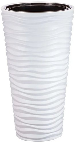 Кашпо Эльфпласт Sandy D300 EP601 (белый)