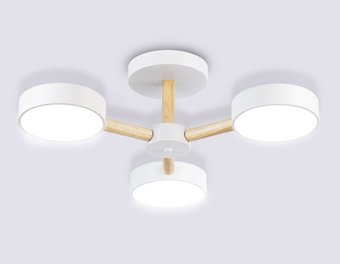 Припотолочная люстра Ambrella light FL4821/3 WH