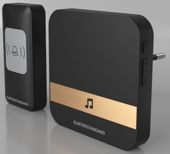 Беспроводной дверной звонок Elektrostandard DBQ24M WL 52M (черный)