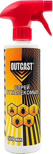 Спрей от насекомых Outcast 500мл