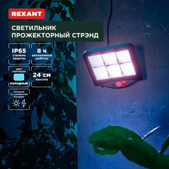 Уличный прожектор Rexant Стрэнд 602-2424