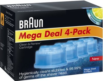 Картридж для очистки Braun CCR4 с чистящей жидкостью