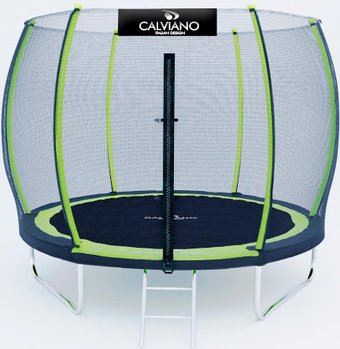 Батут Calviano Outside Master Green 312 см - 10ft (внешняя сетка, с лестницей)