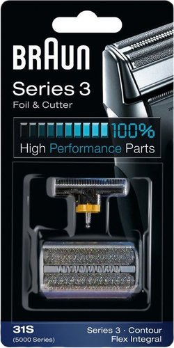 Сетка и режущий блок Braun Series 3 31S (серебристый)