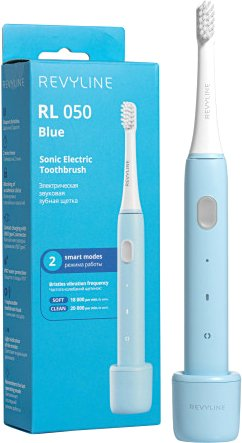 Электрическая зубная щетка Revyline RL 050 (голубой)