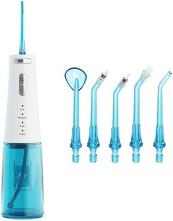 Ирригатор  Bomidi D3 Pro (6 насадок, белый/голубой)