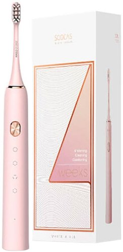 Электрическая зубная щетка Soocas X3U (футляр, 3 насадки, розовый)