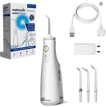 Ирригатор  Waterpik WF-10EU Cordless Select (белый)