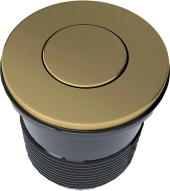 Пневматическая кнопка Paulmark PM032-BG (золото/брашированное золото)