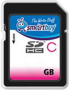 Карта памяти SmartBuy SDHC (Class 10) 16 Гб (SB16GBSDHCCL10)