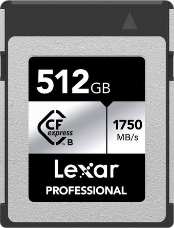 Карта памяти Lexar Professional CFexpress Type B Silver LCXEXSL512G-RNENG 512GB