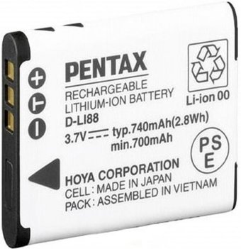 Аккумулятор Pentax D-Li88