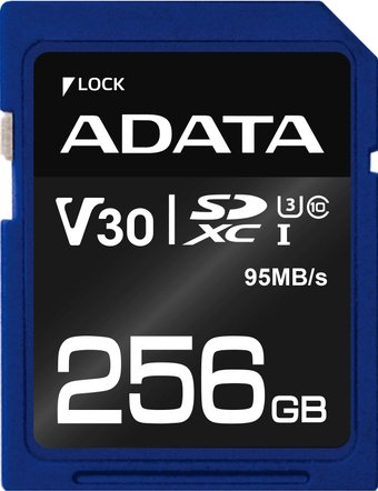 Карта памяти ADATA Premier Pro ASDX256GUI3V30S-R SDXC 256GB