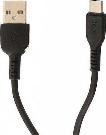 Кабель Hoco X13 microUSB (1 м, черный)