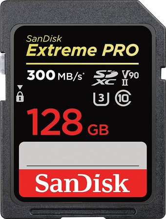 Карта памяти SanDisk Extreme Pro V90 SDXC 128GB SDSDXDK-128G-GN4IN