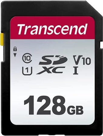 Карта памяти Transcend SDXC 300S 128GB