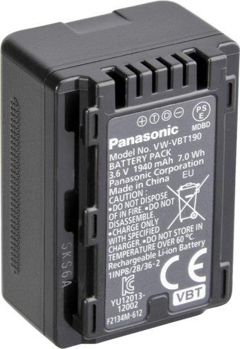Аккумулятор Panasonic VW-VBT190E