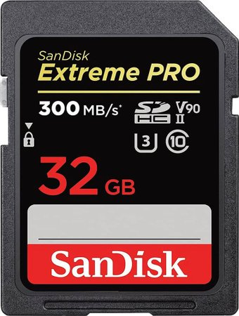 Карта памяти SanDisk Extreme Pro V90 SDHC 32GB SDSDXDK-032G-GN4IN