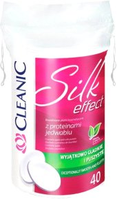 Ватные диски Cleanic Silk Effect овальные (40 шт)