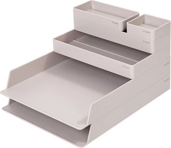 Органайзер настольный Deli Nusign NS001 (серый)