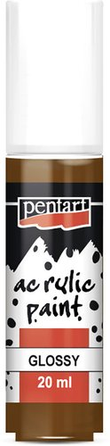 Акриловая краска Pentart 20 мл (каштановый)