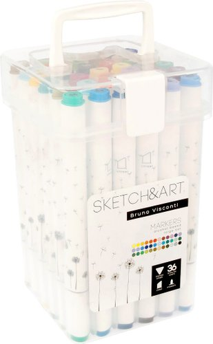Набор маркеров Bruno Visconti Sketch&art 22-0078 ( 36 цв)