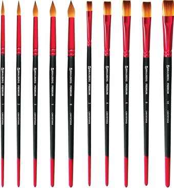 Набор кистей BRAUBERG Premium 201027 (10 шт)