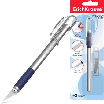 Нож канцелярский Erich Krause скальпель 16953