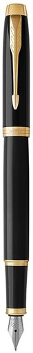 Ручка перьевая Parker IM Metal Black GT 1931645