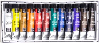 Гуашь Малевичъ 620042 (12 цветов, 12 мл)