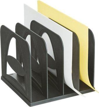 Лоток для бумаг Стамм СО02 (черный)