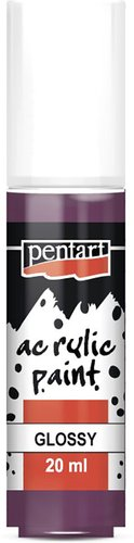 Акриловая краска Pentart 20 мл (пурпурный)