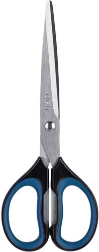 Ножницы канцелярские Deli E6058 (черный/бирюзовый)