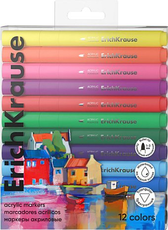 Набор маркеров Erich Krause Art Spirit 61839 (12цв)