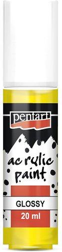 Акриловая краска Pentart 20 мл (желтый)