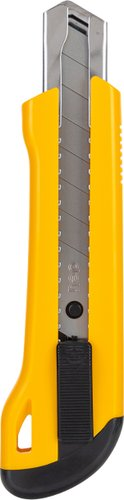 Нож канцелярский Deli 2042 (желтый)