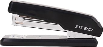 Настольный степлер Deli Exceed 0300 №24/6, 26/6 25 л (черный)