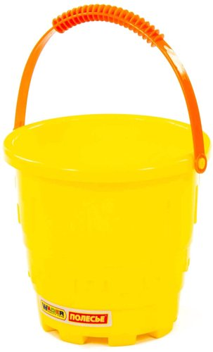 Ведерко для игры в песочнице Полесье Ведро-замок большое 51615 (в ассортименте)