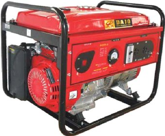Бензиновый генератор Dajo DJQF 5000 D