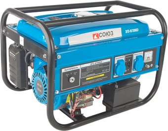 Бензиновый генератор Союз ЭГС-87300Э