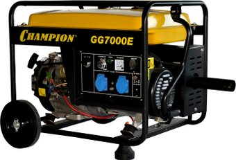 Бензиновый генератор Champion GG7000E+ATS